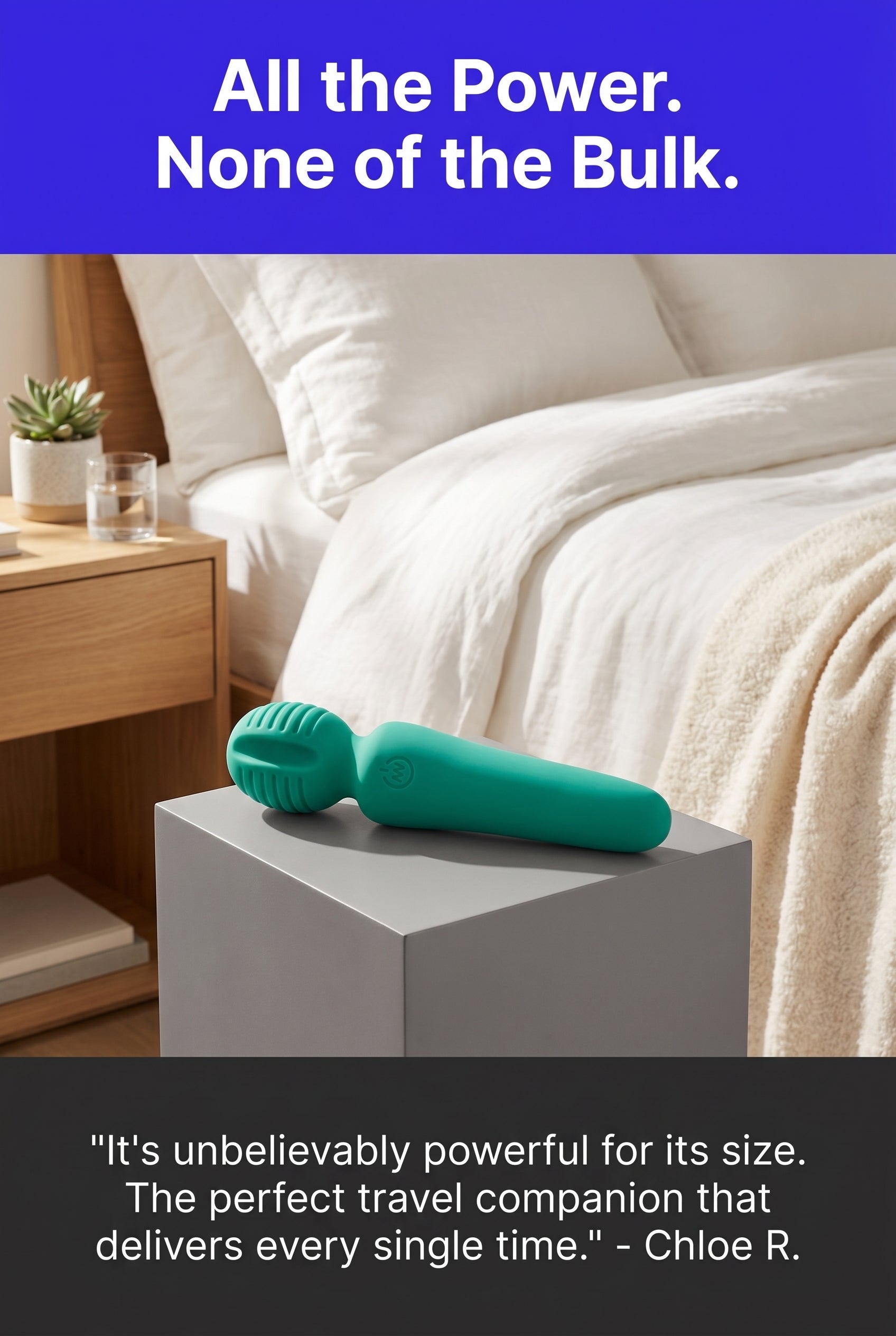 Adam & Eve Eve's Petite Private Pleasure Wand Vibrator