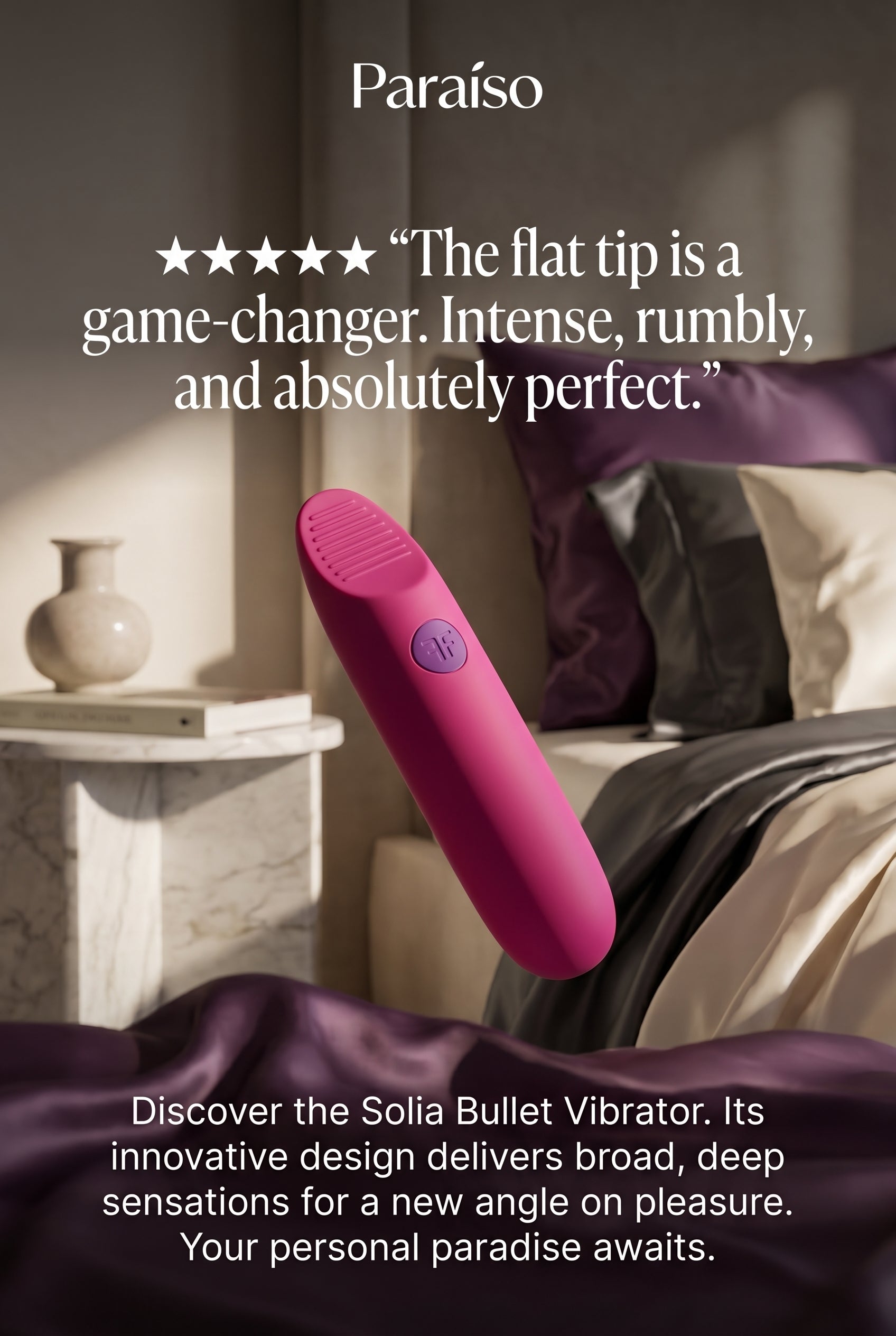 FemmeFunn Solia Flat Tipped Bullet Vibrator