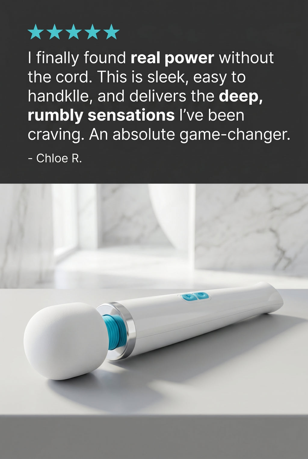 Le Wand Classique Rechargeable Wand Vibrator